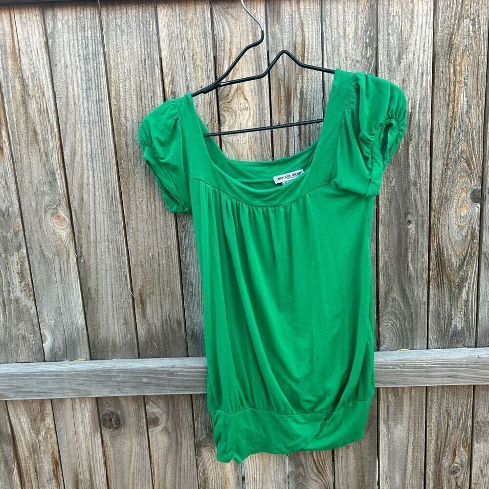 Vintage American Dream blouse short sleeve size small